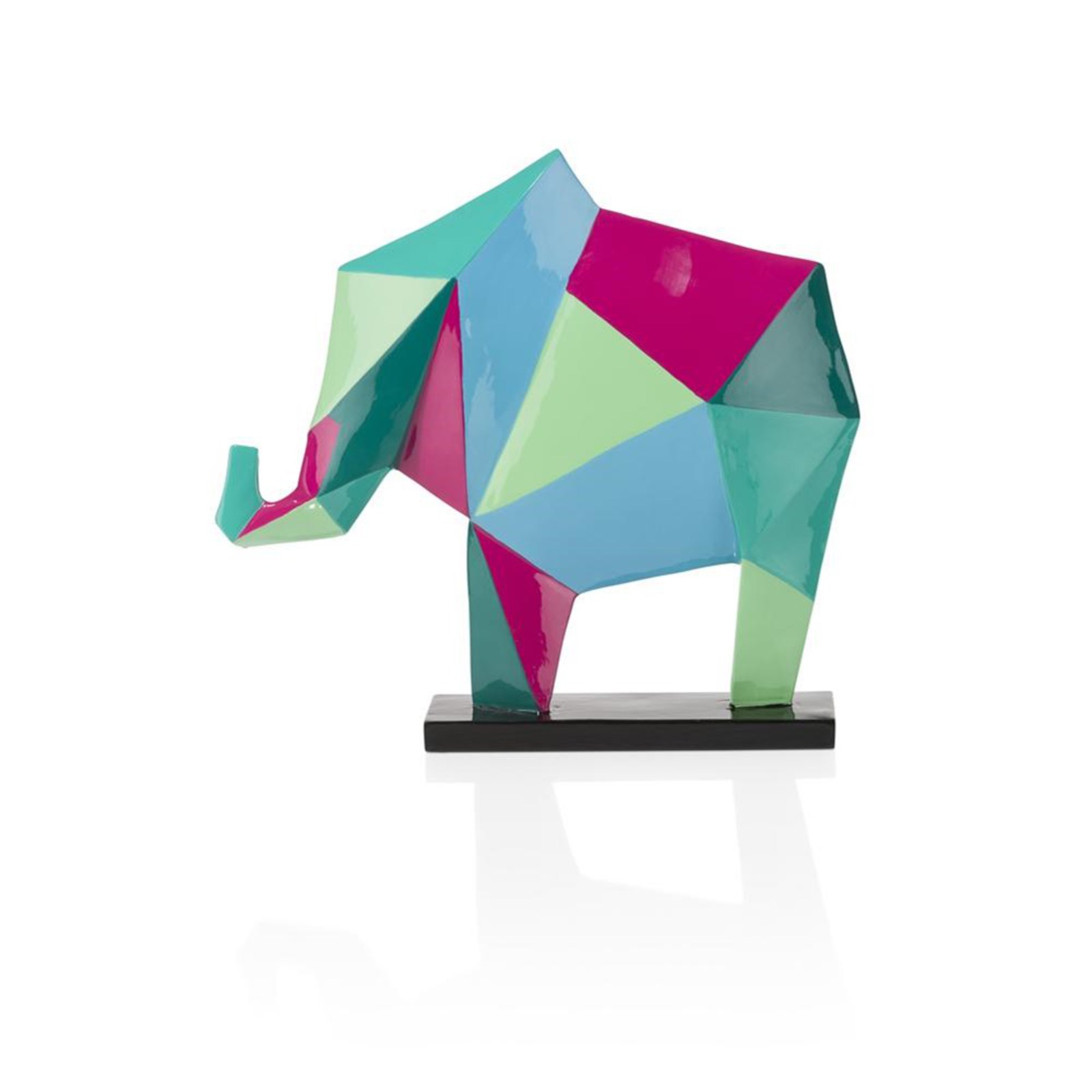 CocoMaison "Elefant" Statue / Skulptur, Dekoration Wohnung 36x8,5x37 cm