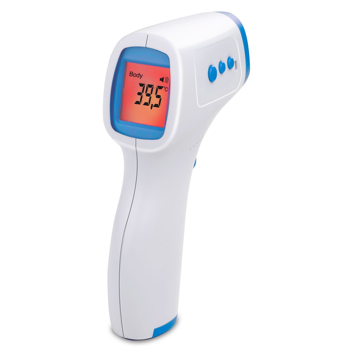 Grundig digitaler Infrarot Fieberthermometer, Messgerät Thermometer groß