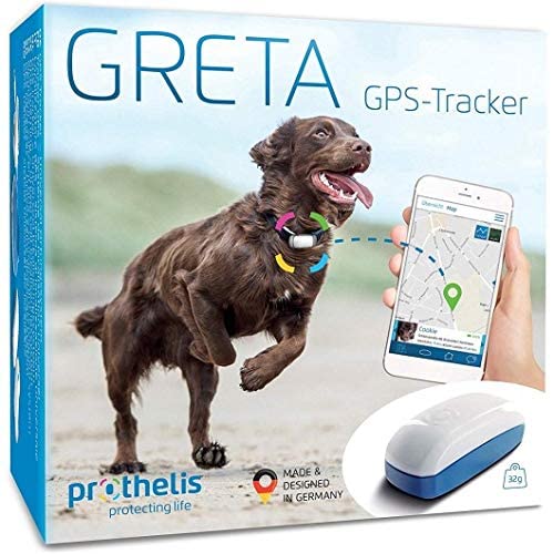 Greta GPS Tracker Ortungsgerät für Hunde, Live Tracking Aktivitätstracker Auto