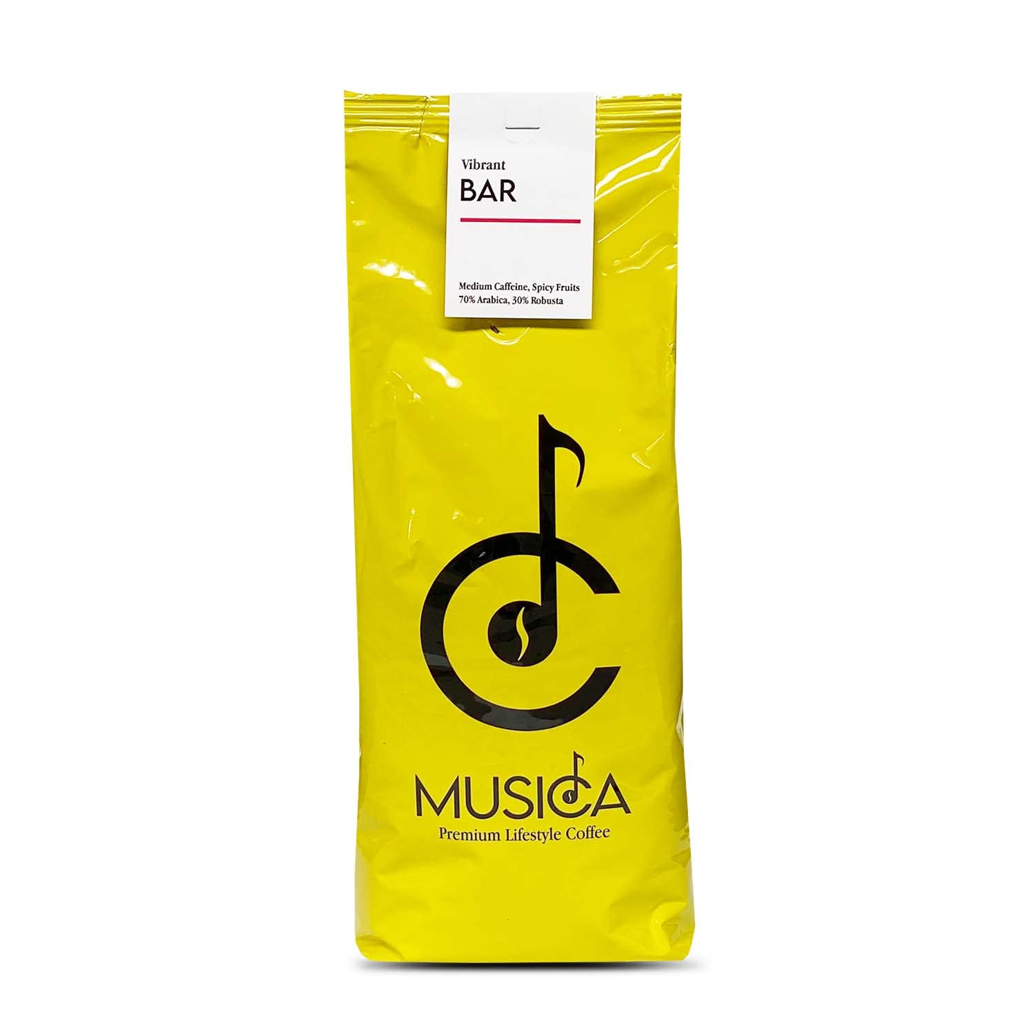 MUSICA Coffee-BAR Kaffeebohnen 1kg - Bohnenkaffee, Kaffee, Caffe, Cafe, Bohnen