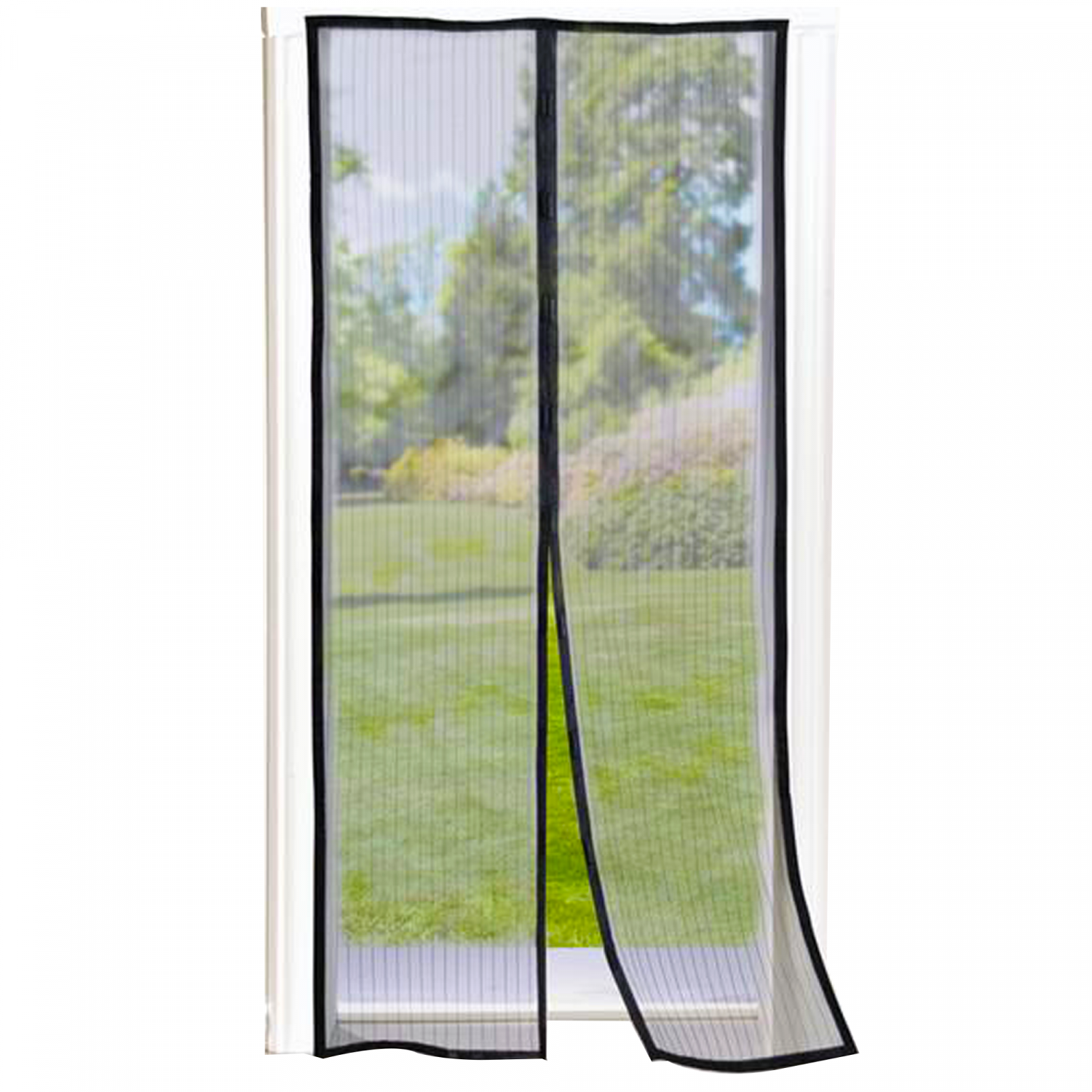 RESCH Magnetischer Insektenschutz Vorhang für Türen 220 x 110cm, Fliegengitter
